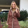 Isabell Maxi kabát rozsda – Innova Fashion – 2. kép